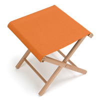 Tabouret pliant jardin pas cher, bain de soleil plage orange Tabouret pliant jardin pas cher, bain de soleil plage orange
