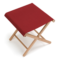 Tabouret pliant jardin bois pliable rouge Tabouret pliant jardin rouge