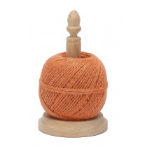 Ficelle jute 2mm ±150m couleur sur dévidoir hêtre 2