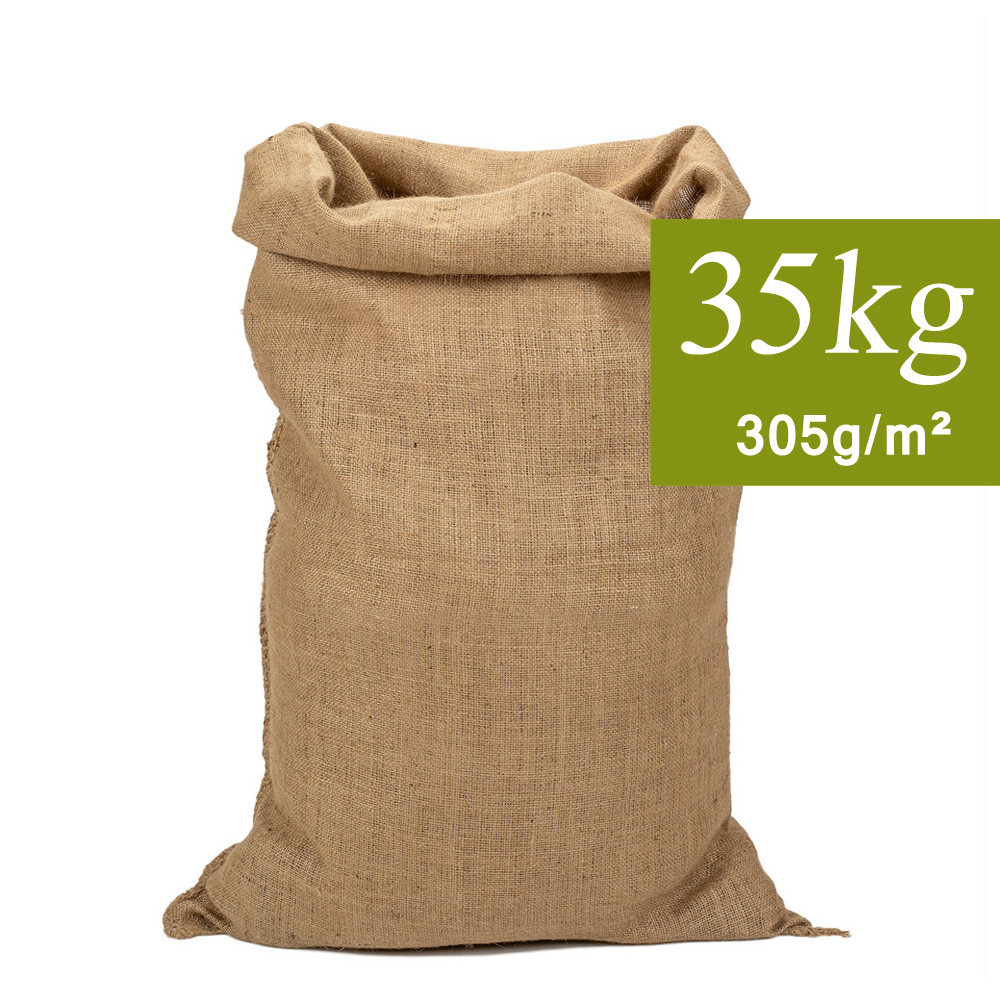 filoche et ficelle : sac toile de jute naturel 35kg