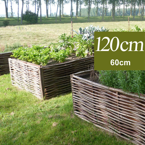 Bac de jardinage en bois