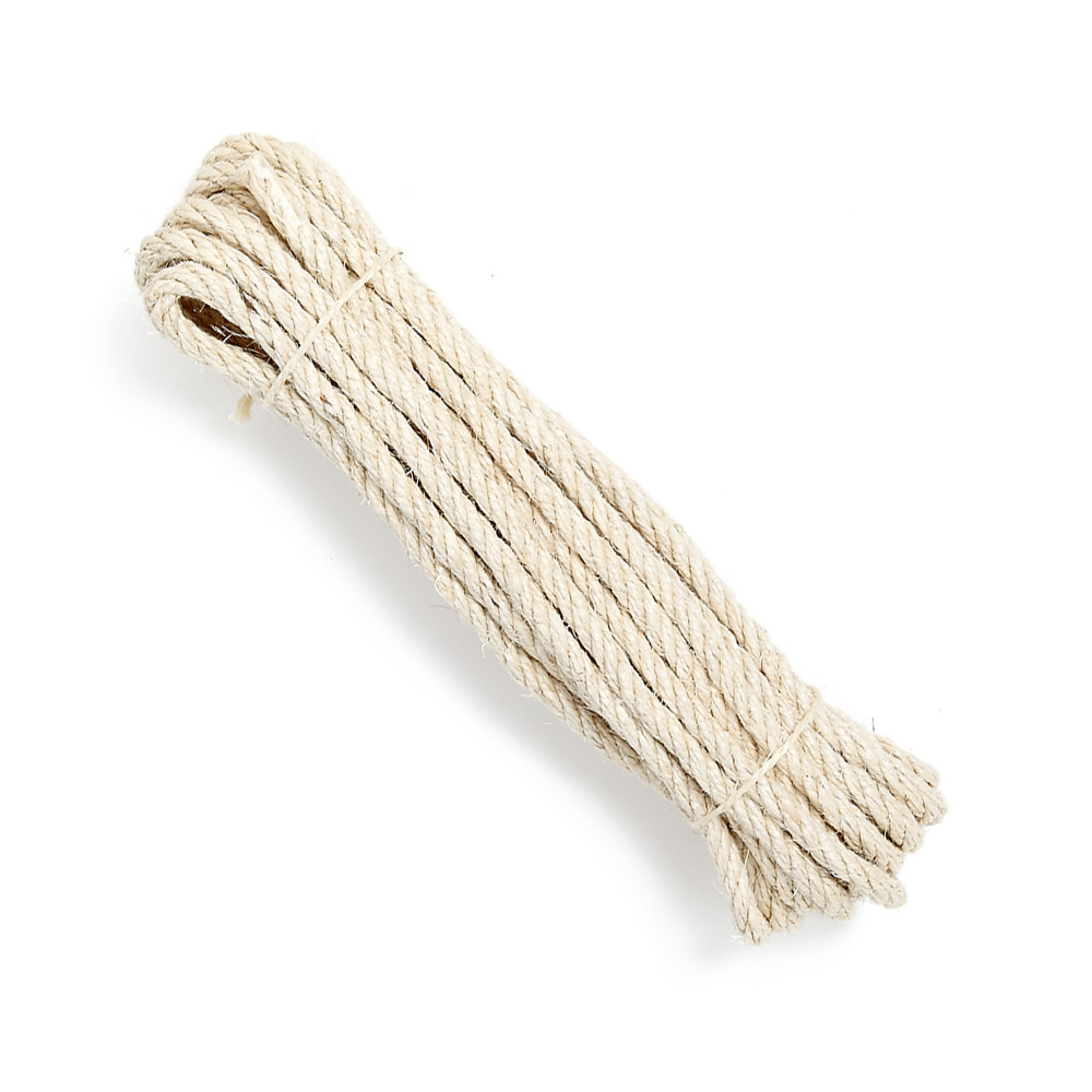 Corde 100 % en sisal 6 mm 100 m