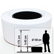 bac exterieur design 100cm