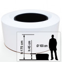 bac exterieur design 100cm