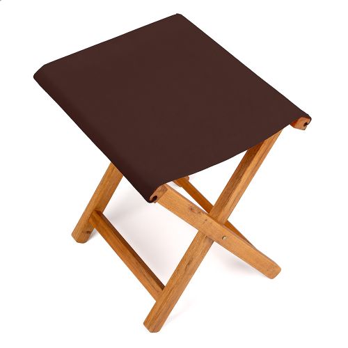 Tabouret de Jardin Coton Marron