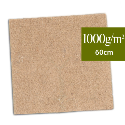 paillage 60cm en jute naturel pour les arbres et plantes du jardin