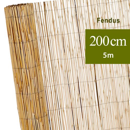 Canisse en Bambou Fendu h:2m L:5m