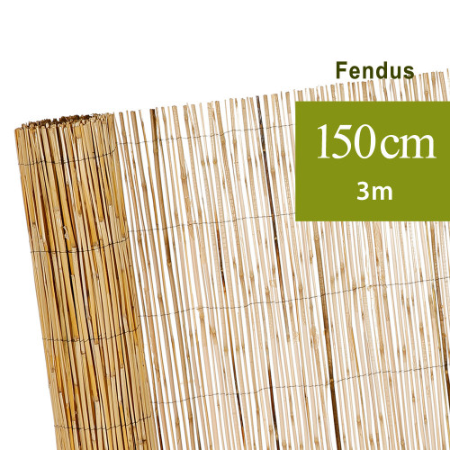brise vue en canisse de bambou 3m h:1m50