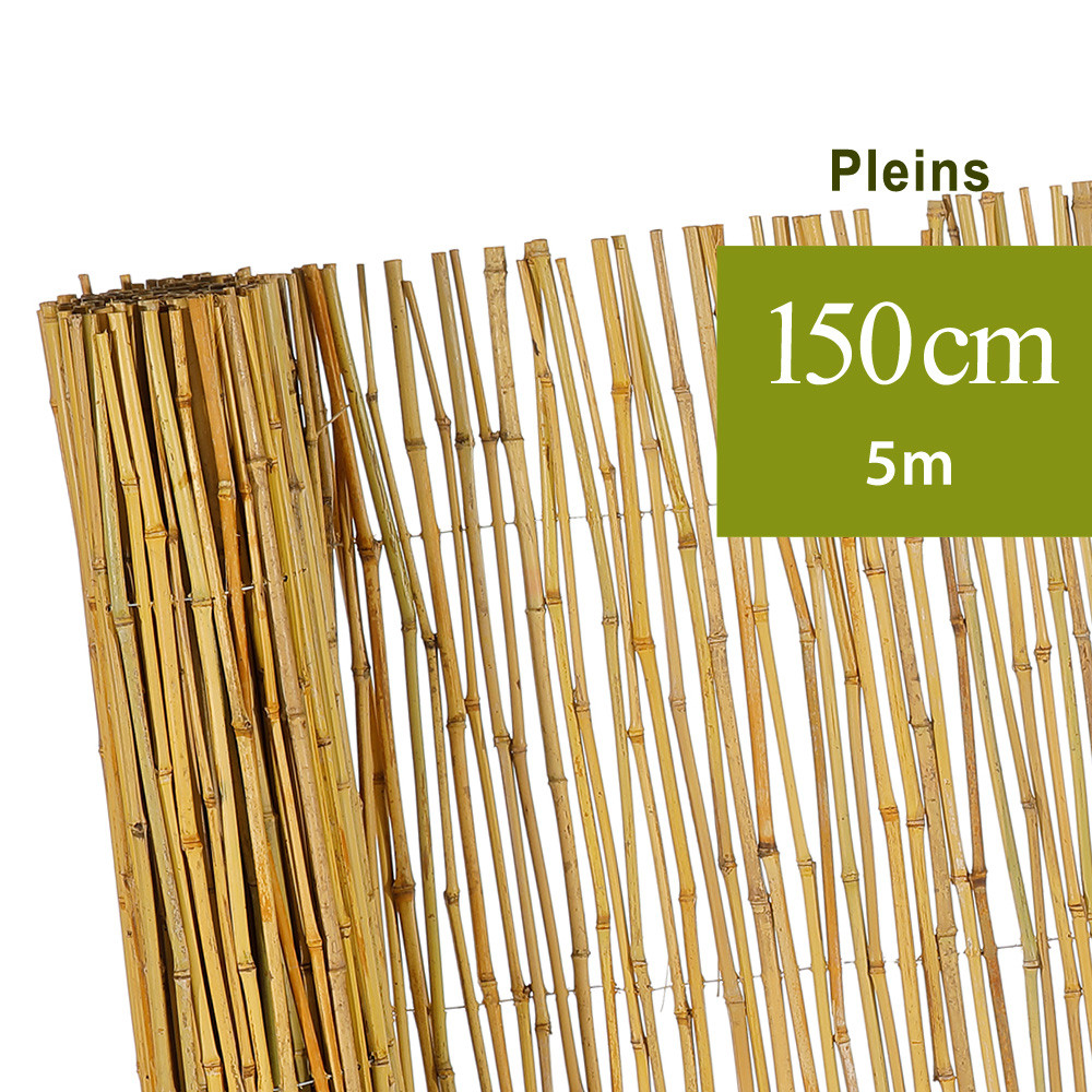 Brise-Vue en Bambou h150cm x L500cm