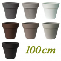 Grand pot de fleurs XXL - Diam. 100cm x haut. 80cm 356L, vente au meilleur  prix