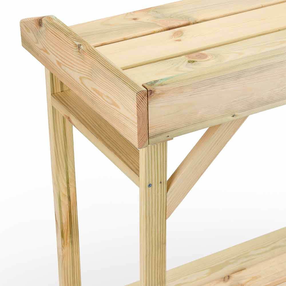 Table de rempotage-jardinier pour semis et plantation 110x40x90cm