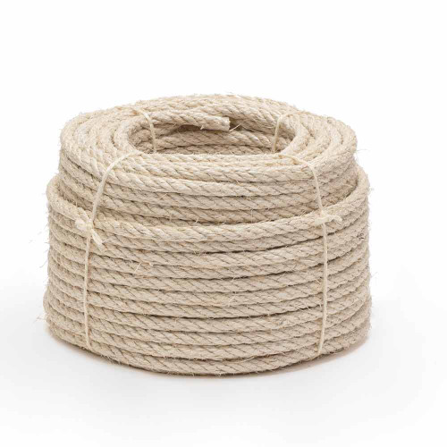 Corde torsadée en sisal Diall ø8 mm, 10 m