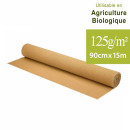 papier de paillage en rouleau 15m biodégradable
