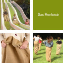 Sac jute course en sac