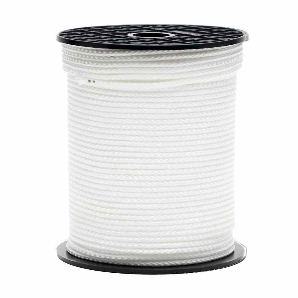 Corde en nylon blanc 3 mm 20 m