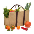 Sac de Courses et shopping 48L Naturel