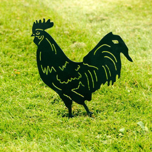 figurine-coq-deco-jardin-animaux