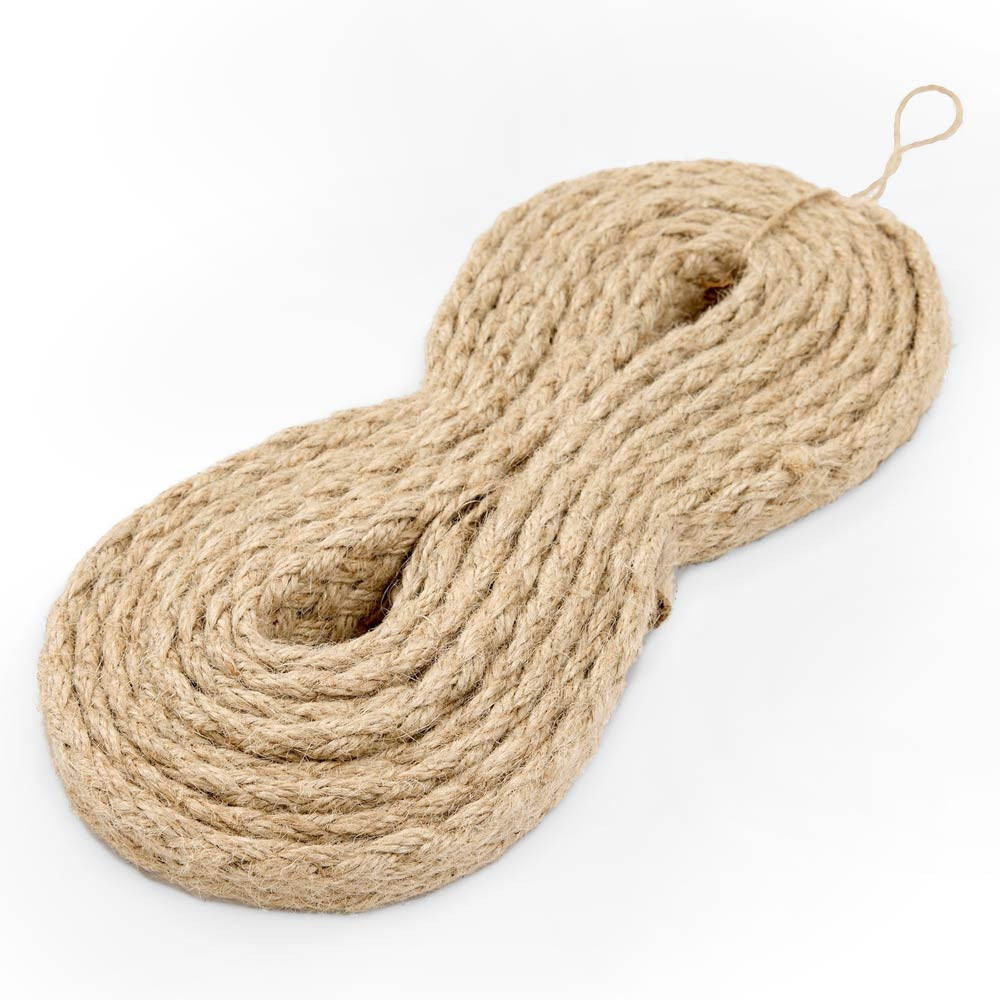 Corde en jute naturel - 3 mm x 20 m