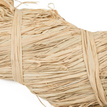 Raphia naturel 1kg en Poupée 2