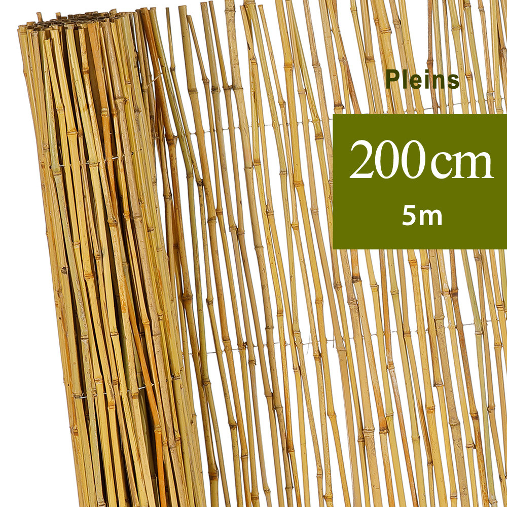 Brise-Vue en Bambou h200cm x L500cm