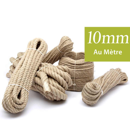 corde sur mesure 10mm en coupe au mètre