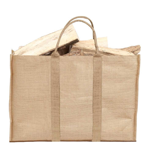 Sac buche toile jute naturel