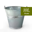 Seau en metal 10 l