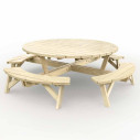 table en bois jardin