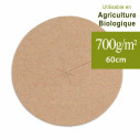 Paillage en feutre de jute Naturel 60 cm