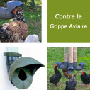 mangeoire graine anti gaspillage