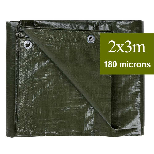 bache de protection avec oeillet 2m par 3m