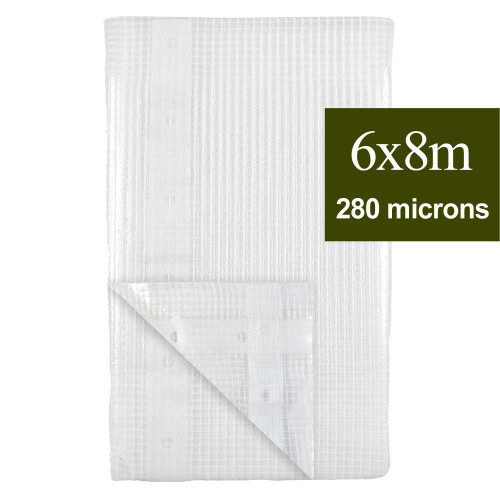 grande bache 6m sur 8m recoupable sur mesure,