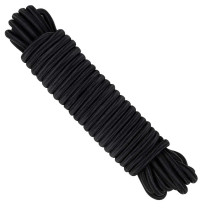 elastique bache, 10m, noir.