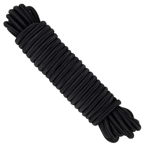 elastique bache, 10m, noir.