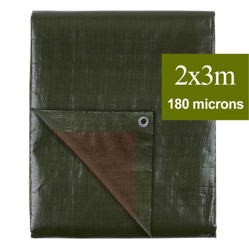 bache de protection avec oeillet 2m par 3m