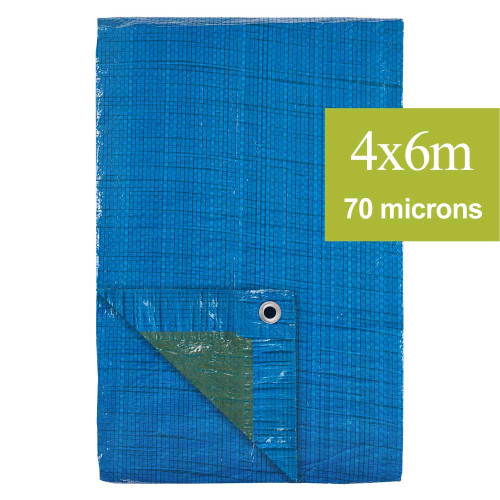 bache plastique pas cher 4m x 6m