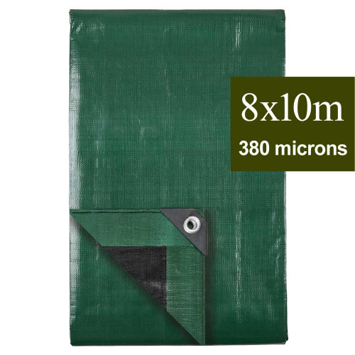 bache en toile toiture 8m x 10m
