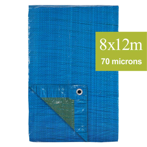 bache grande taille  8x12 pas cher en plastique