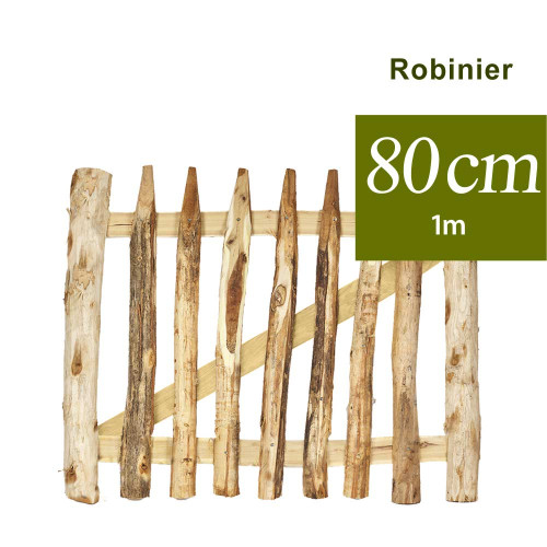 portillon pour cloture bois