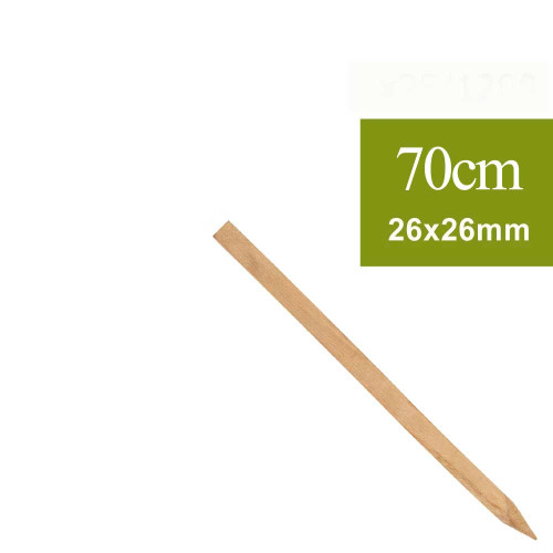 piquet de geometre en bois 70cm