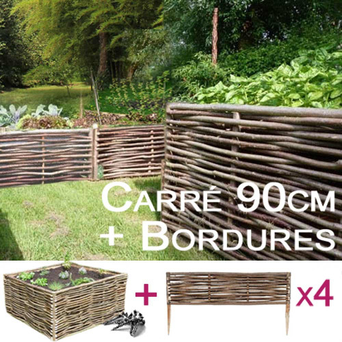 Bac carré potager 90cm