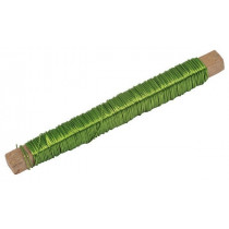 Fil métallique vert
