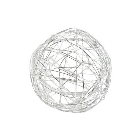 Boules métal argent