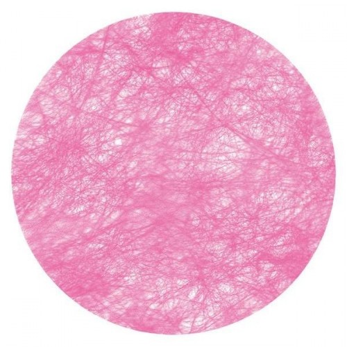 Set de table rond fuchsia Fanon