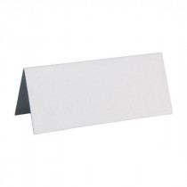 Marque-place rectangle blanc