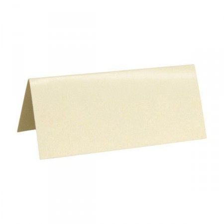 Marque-place rectangle ivoire