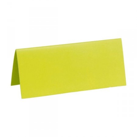 Marque-place rectangle vert