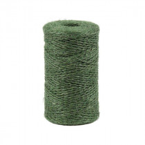 Ficelle vigne jute naturelle verte 190m