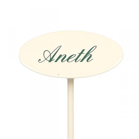 Etiquette jardin en métal Aneth