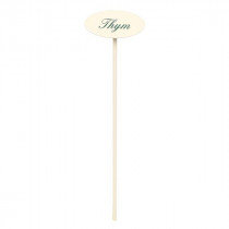 Etiquette jardin en métal Thym 2